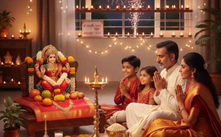 దీపావళి రోజున లక్ష్మీ పూజ ఎప్పుడు  చేయాలి ?