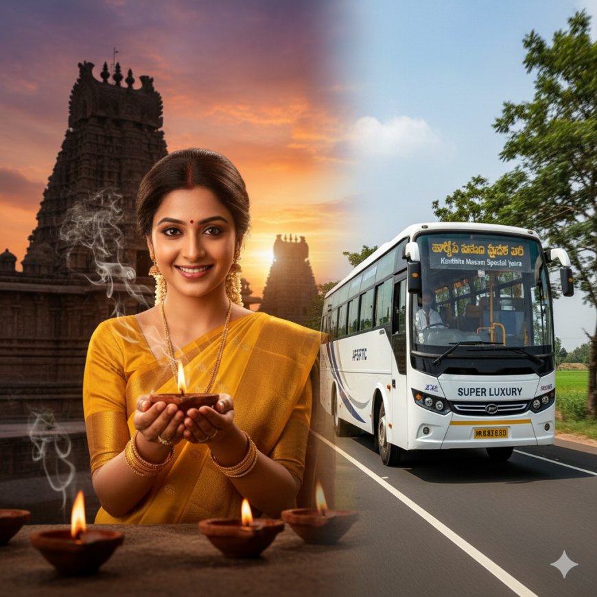 ఆర్టీసీ అదిరిపోయే శుభవార్త!కార్తీక మాసం కోసం RTC స్పెషల్ బస్సులు...ఆ పుణ్యక్షేత్రాలకు డైరెక్ట్ బస్సులు!